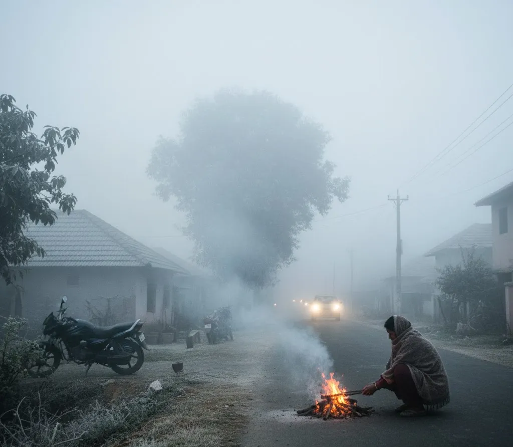 Bone-Chilling Cold Sweeps Odisha; Jharsuguda Records Coldest January in 73 Years