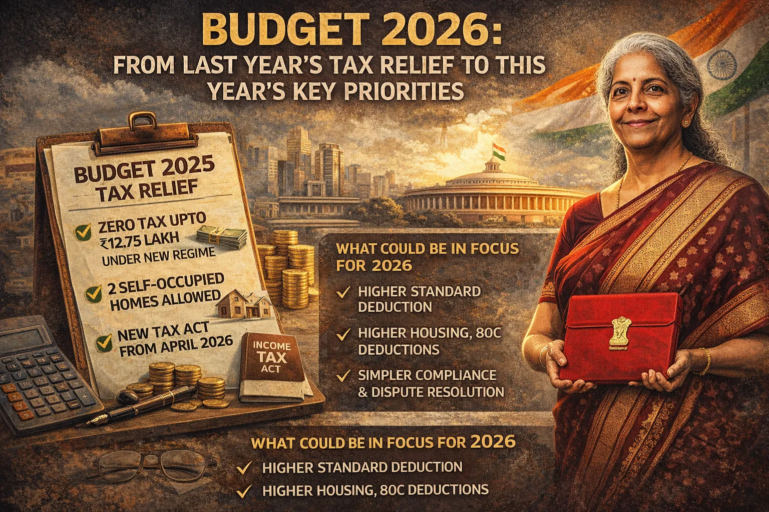 Budget 2026: A Look at Last Year’s Income Tax Changes and What’s in Focus Now